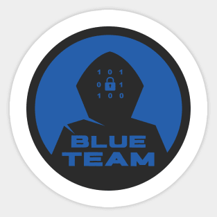 Cyber Security CTF Gamification Blue Team Logo Sticker